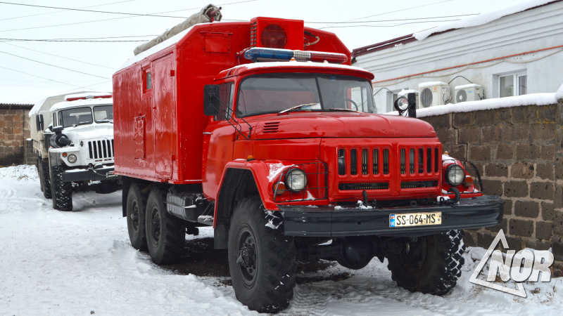 Նինոծմինդա քաղաքի Հրշեջ-փրկարարական ծառայությունը ստացել է նոր մեքենա