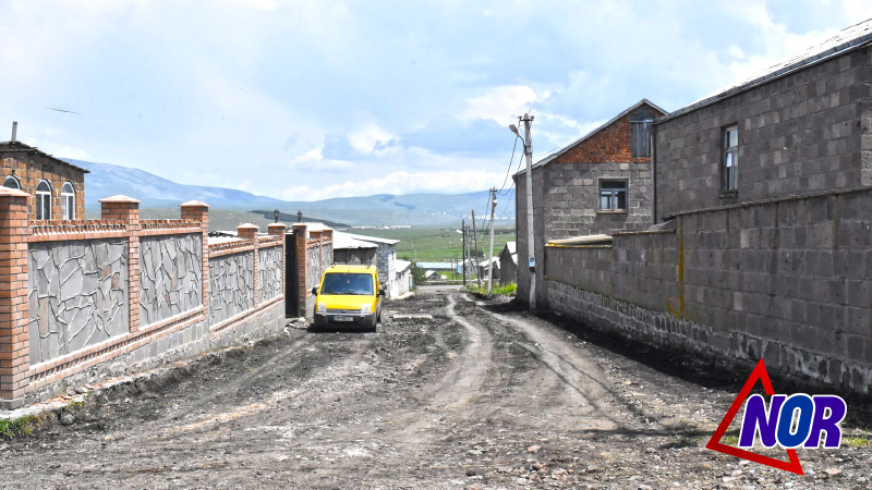 Նինոծմինդա քաղաքի Խոջաբեկ թաղամասի փողոցներում ընթանում են ռեաբիլիտացիոն աշխատանքներ
