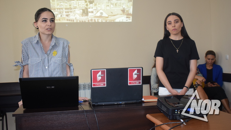Վրաստանի առաջին ալիքի «Բազմերանգ Վրաստան» նախագծի ներկայացուցիչների տեղեկատվական հանդիպումը Նինոծմինդայում