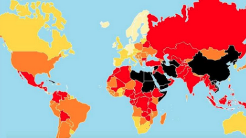 Վրաստանը մամուլի ազատության տեսանկյունից 60-րդ հորիզոնականում է