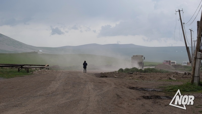Եֆրեմովկա գյուղը փոշու «ճիրաններում» / Վիդեո
