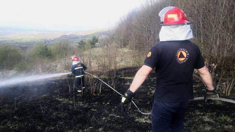 Սոխումիի լեռնանցքում 200 հա անտառ է այրվում