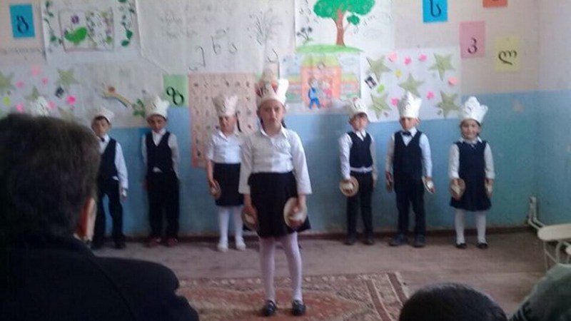 «Հրաժեշտ վրացերեն այբուբենին» Ջիգրաշենի հանրային դպրոցում
