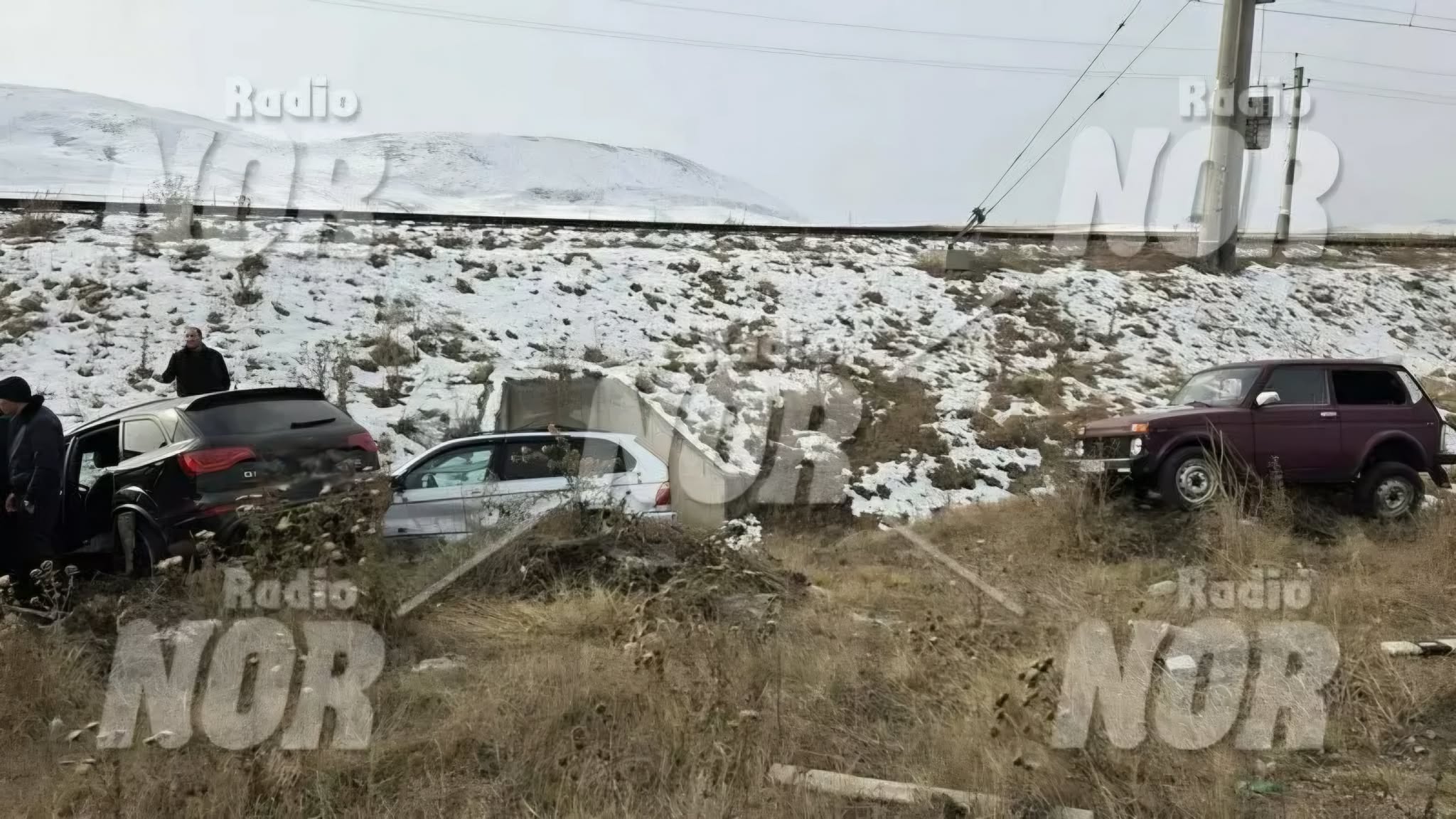 ՃՏՊ. Ջիգրաշենի մոտ 3 մեքենա դուրս է թռել ճանապարհից