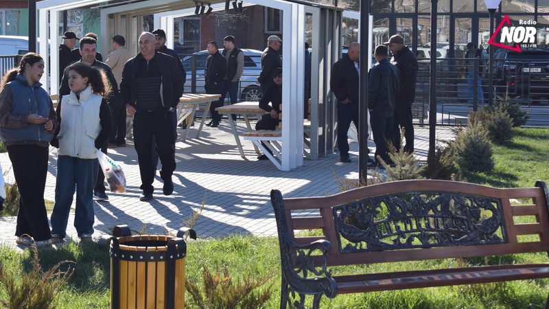 Նինոծմինդայում պաշտոնապես բացվեց նորակառույց այգին