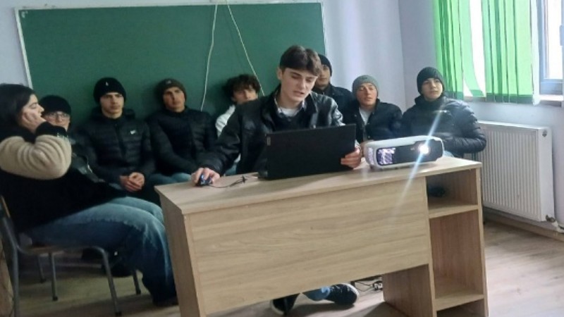 Գորելովկա գյուղի թիվ 3 դպրոցի աշակերտ Դաթո Բերիձեն կայքէջ է ստեղծել