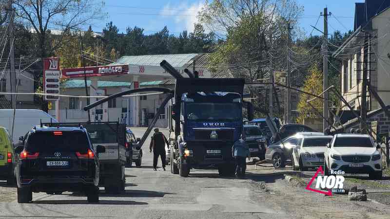 Վթար Նինոծմինդայի Ազատություն փողոցում