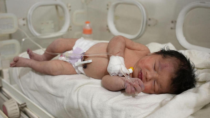Սիրիայում երկրաշարժից հետո փրկված փոքրիկ Այան ապահով ձեռքերում է