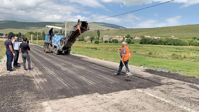 Նինոծմինդա – Հեշտիա ճանապարհը վերանորոգվում է