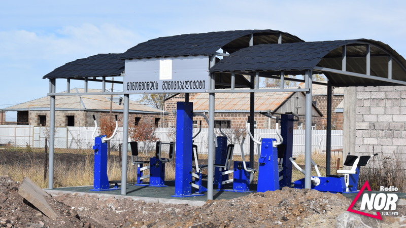 Ճոճաշեն թաղամասում տեղադրվել են նոր բացօթյա սիմուլյատորներ