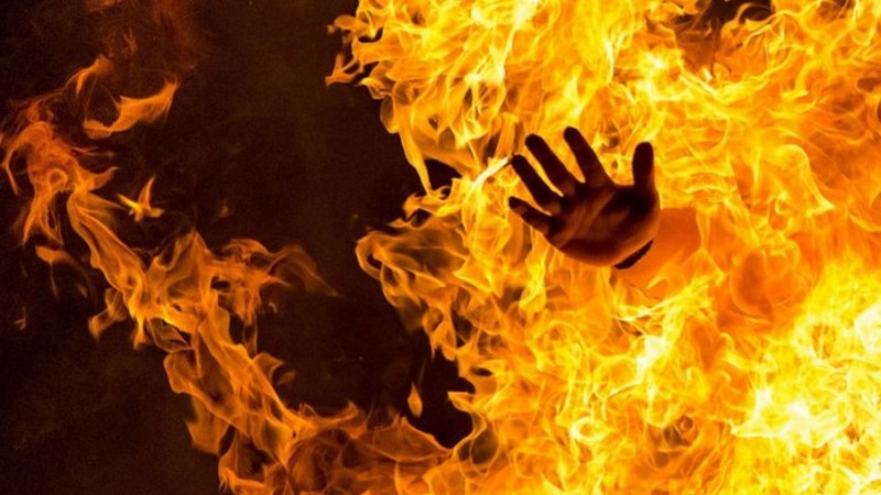 Ամուսինը փորձել է այրել կնոջը