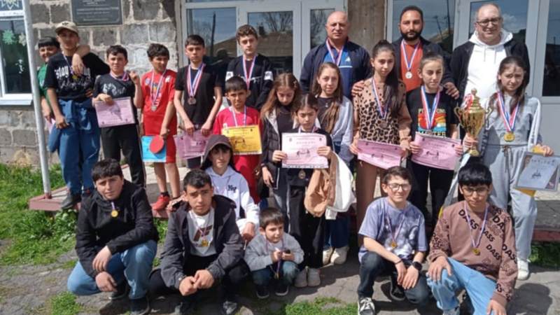 Մայիսի 2-ին և 3-ին Օրոջալար գյուղում անցկացվեց սեղանի թենիսի մրցաշար