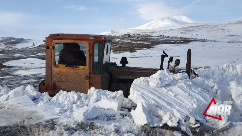 Մաքրվում է Թորիա եւ Ուչմանա գյուղեր տանող ճանապարհները