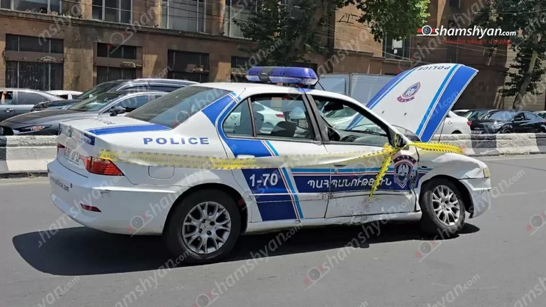 Առևանգել են ոստիկանական ավտոմեքենան, ապա վթարի ենթարկվել