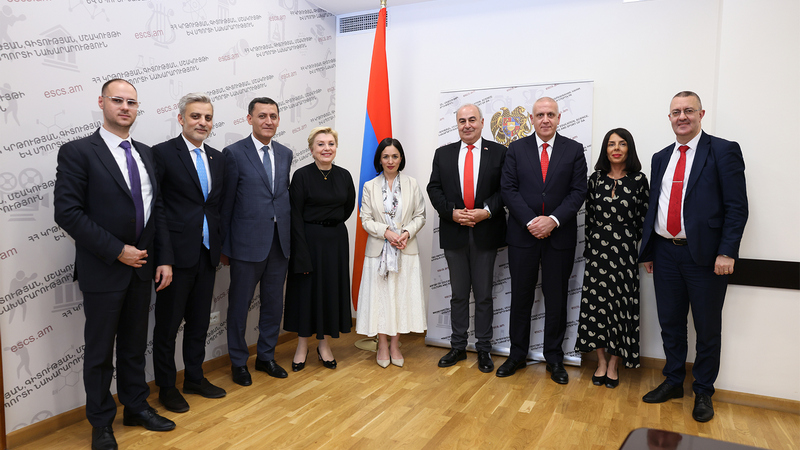 Ժաննա Անդրեասյանն ընդունել է Վրաստանի մշակույթի նախարար Թինաթին Ռուխաձեին
