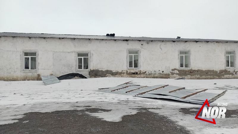 Ուժեղ քամին վնաս է հասցրել Հեշտիա գյուղի բնակիչներին