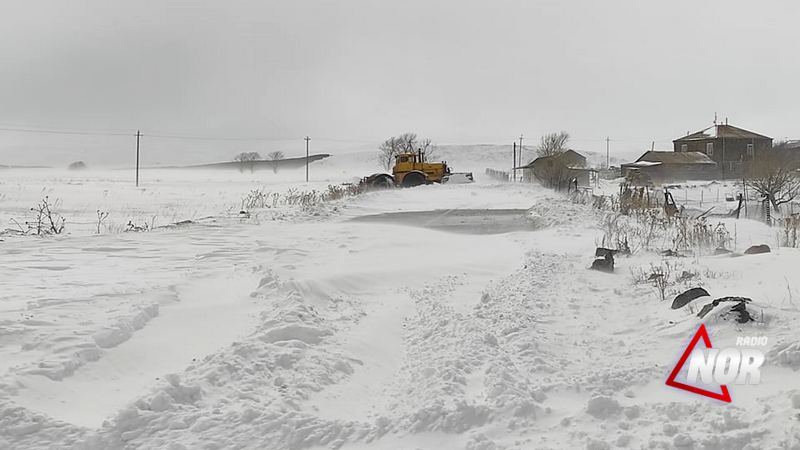 Իրավիճակը Նինոծմինդայի մունիցիպալիտետի գյուղեր տանող ճանապարհներին