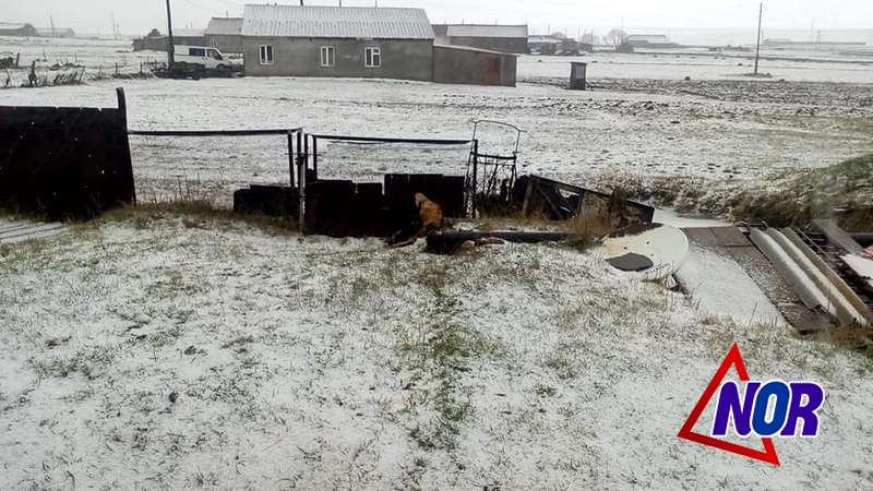 Վերադարձ դեպի ձմեռ՝ կարկտի տեսքով