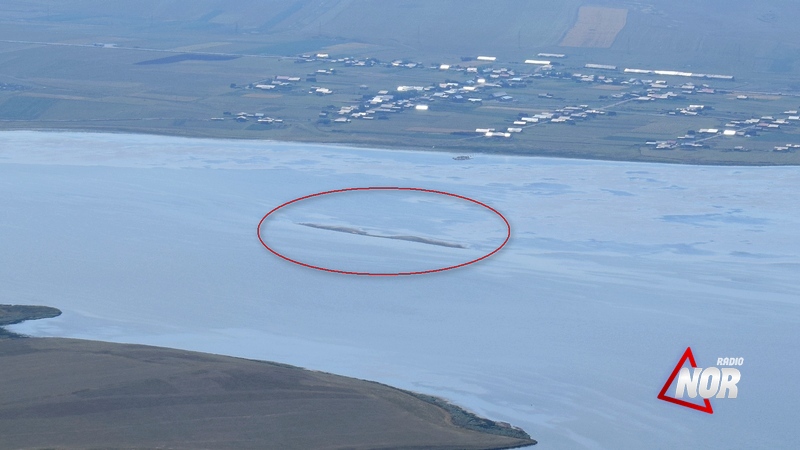 Մադաթափան ցամաքում է | Լճի կենտրոնում նոր կղզի է հայտնվել