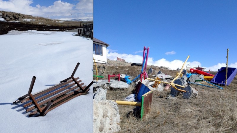 Ղալաչայի տարածքը ավիրված է