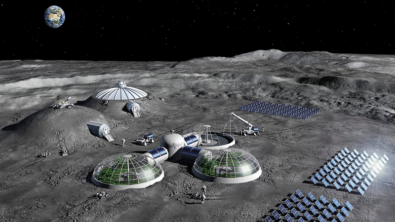 Ученые придумали, как построить дороги на Луне