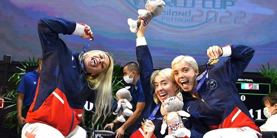 <strong>Женская сборная Грузии по фехтованию на колясках выиграла чемпионат Европы</strong>