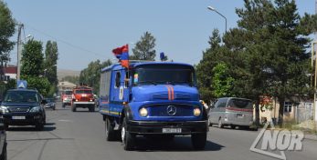МЧС Армении из Боржоми вернулась на родину