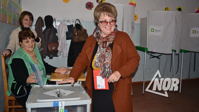 В Ниноцминдском муниципалитете проголосовали 11’627 избирателей /Фото/
