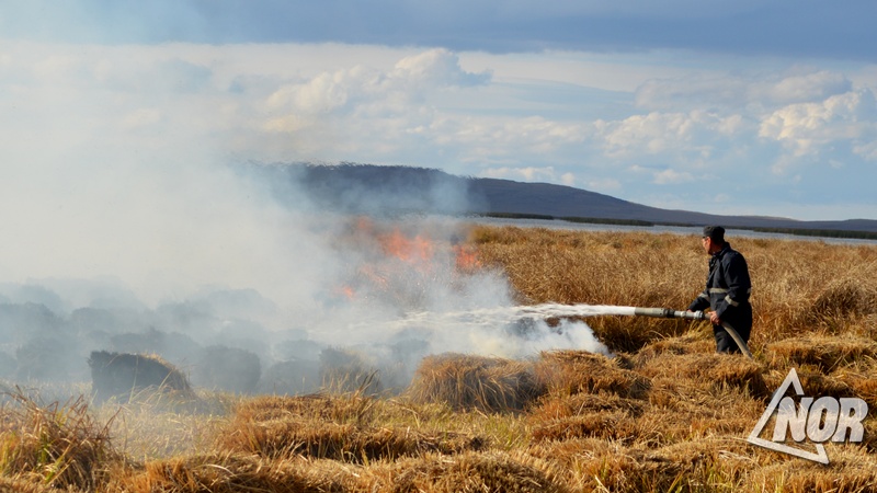 Фото: Пожар на территории Джавахетского национального парка