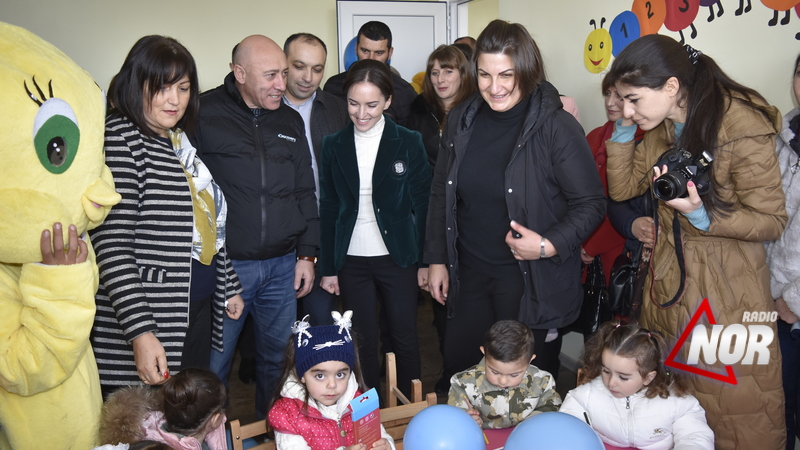 В селе Ждановакан открылся новый детский сад