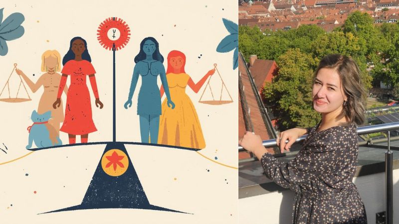 Женщины в действии, раньше и сейчас