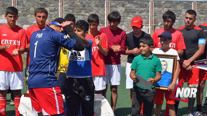 Турнир по мини-футболу в селе Сатха, посвященный памяти Севака Амирханяна