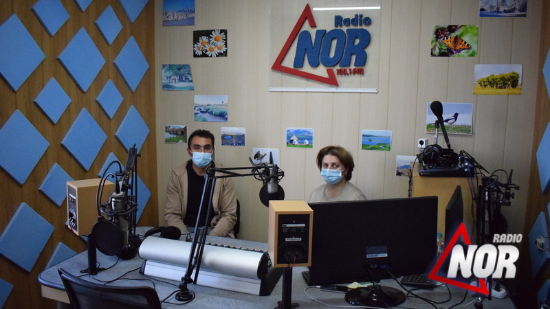 Гость в студии радио NOR –Тигран Тарзян