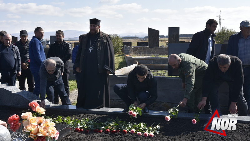 В Ниноцминде почтили память жертв войны в Нагорном Карабахе