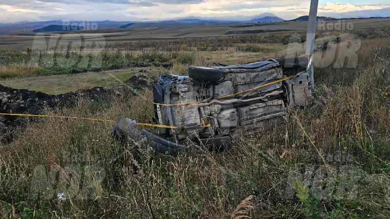 Авария на трассе Ниноцминда -Гореловка, есть пострадавший
