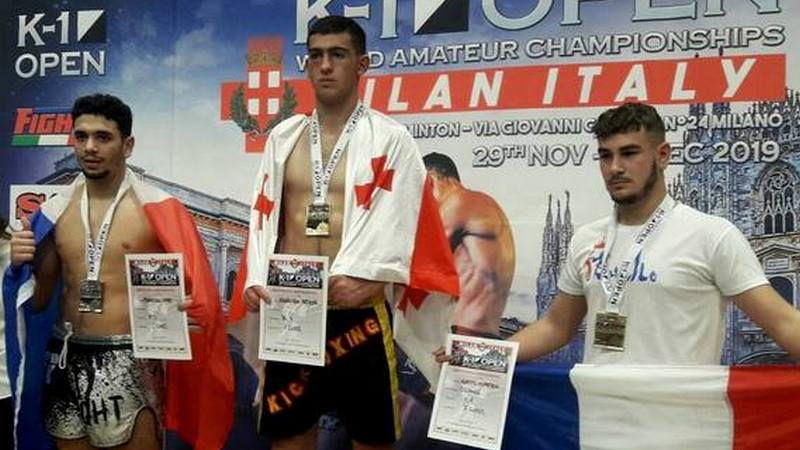 Артём Камалян из Ахалкалаки, чемпион мира по кикбоксингу