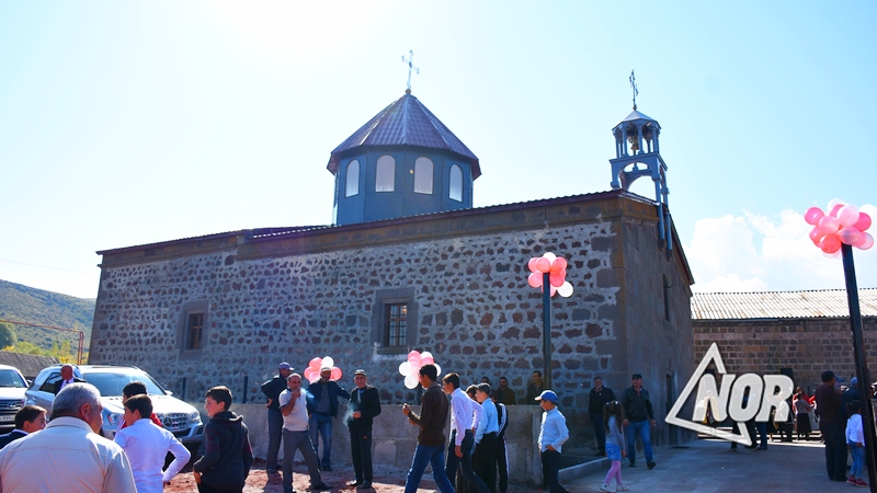 Реставрирована церковь села Дилиф