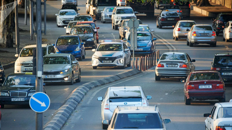 Осторожно на дорогах Грузии