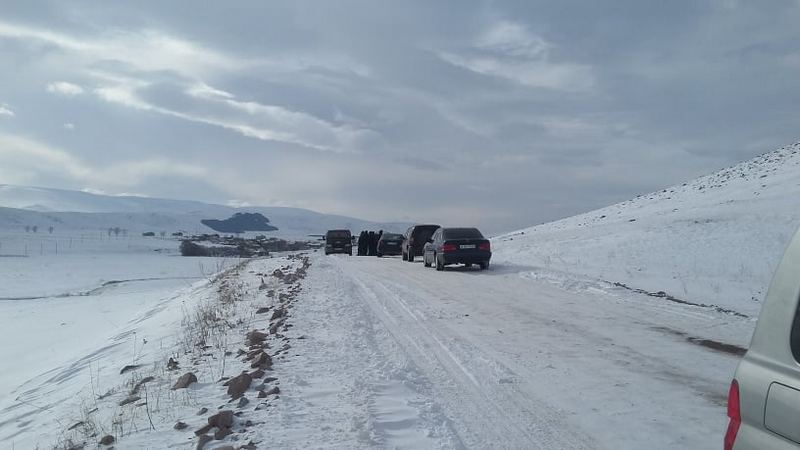 Ситуация на дорогах Грузии: движение к границе с Арменией ограничено