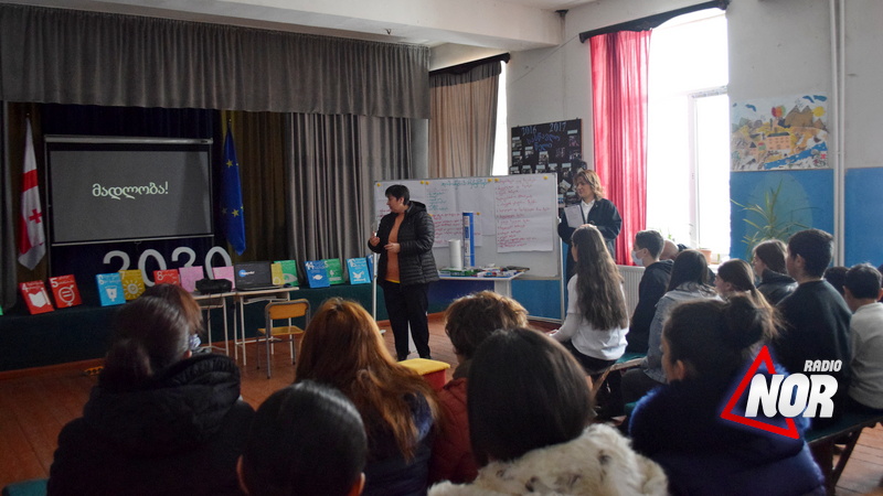 Новая программа «Устойчивое развитие начинается со школы» в школе №1 села Эштия
