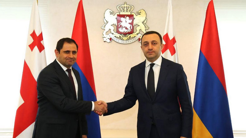 Ираклий Гарибашвили встретился с министром обороны Армении