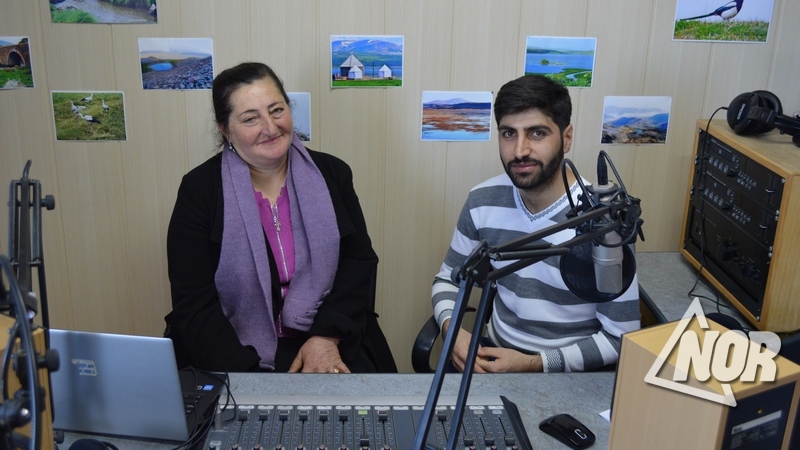 Гость студии Радио Нор жительница села Эштия