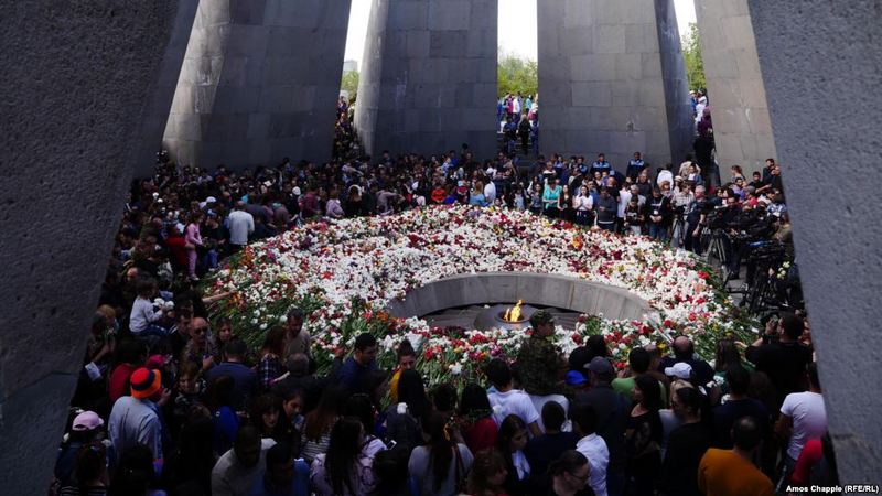 В Армении вспоминают жертв Геноцида 1915 года