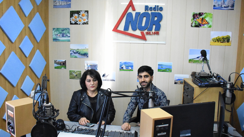 Гость студии радио NOR Нана Антонян из села Эштия