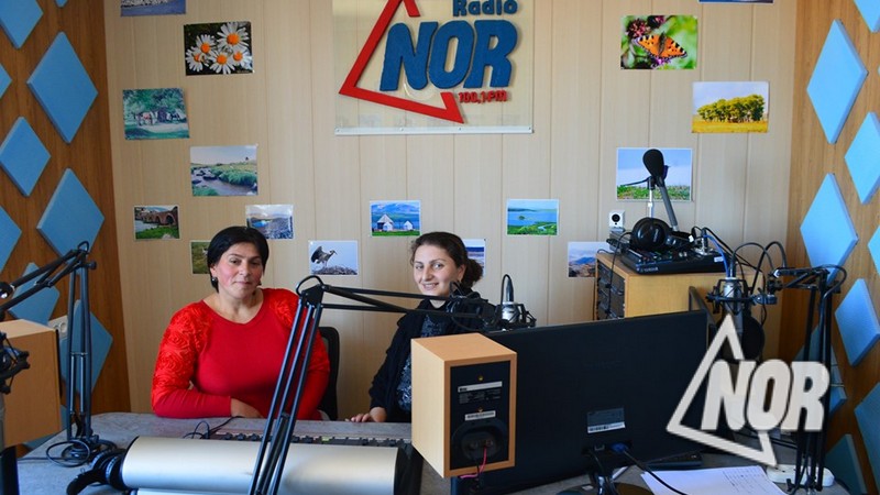 Гость в студии радио NOR Ани Ирицян