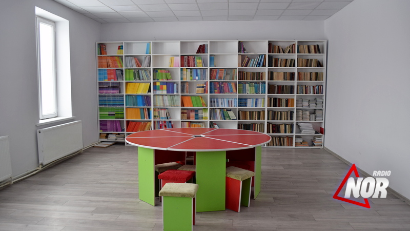 В школе №2 села Эштия появилась новая и современная библиотека