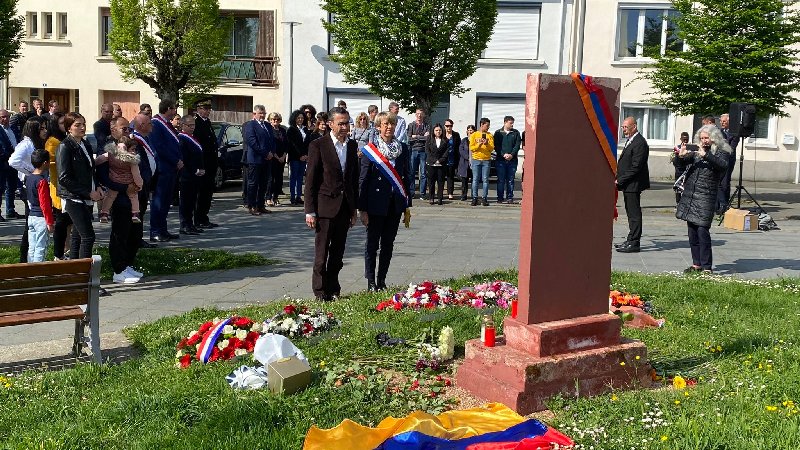 В разных городах Франции прошли мероприятия, посвященные 107-й годовщине Геноцида армян