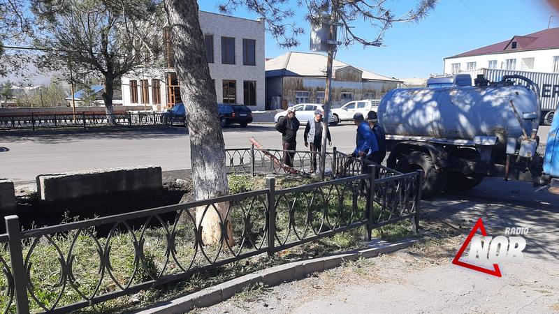 Նինոծմինդայի կենտրոնում վերականգնվել է խափանված կոյուղագիծը