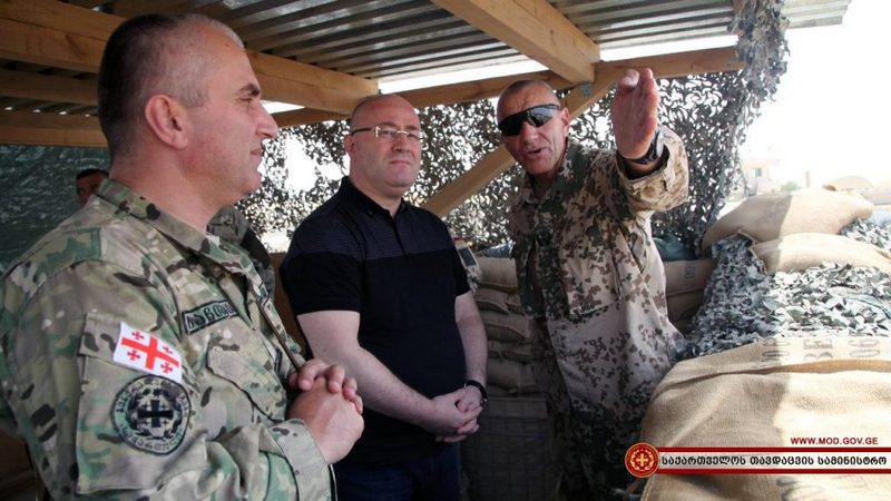 Во время визита Левана Изория в Афганистан было совершено нападение на военную базу