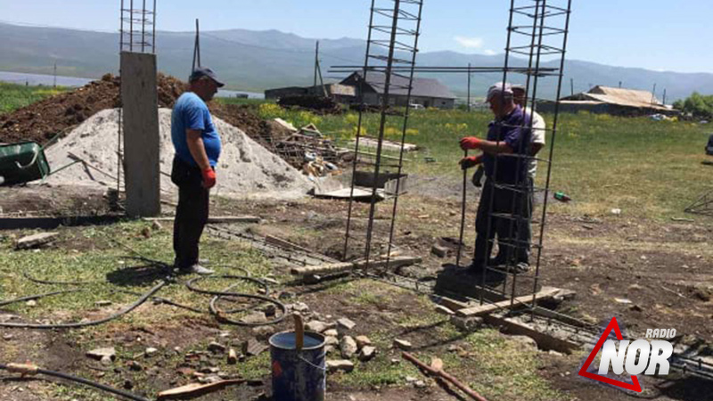Начаты строительные работы в школе села Ждановакан